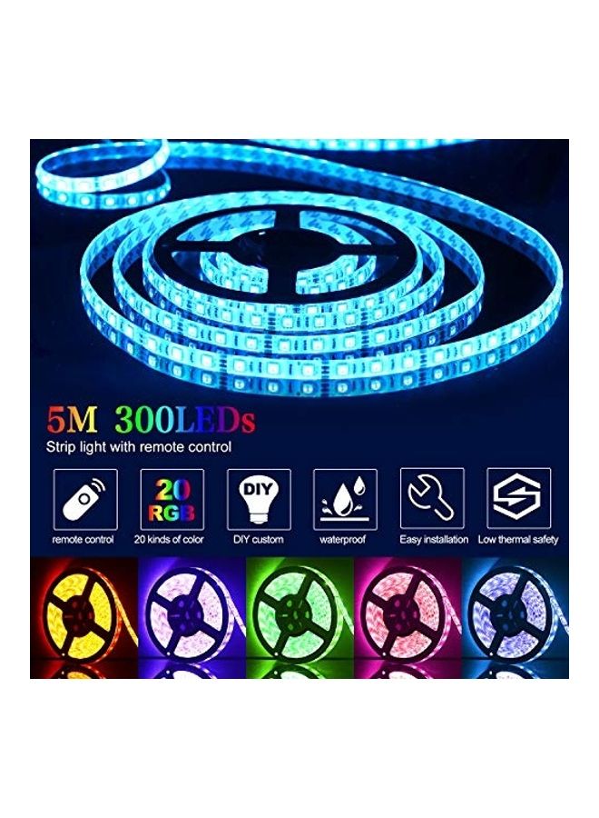 Generic - LED Strip Lights With Remote Control Multicolour 1.25kg - Image 1