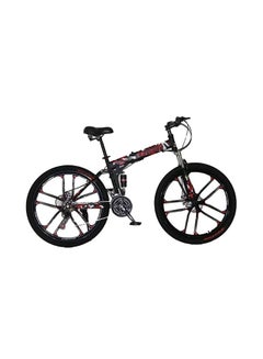 Land Rover 24 Speed Mountain Folding Bicycle With Anti-Slip Tyres Size L 26inch