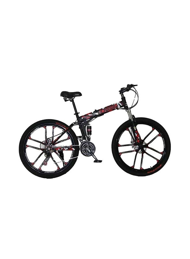 VLRA - Land Rover 24 Speed Mountain Folding Bicycle With Anti-Slip Tyres Size L 26inch - Image 1