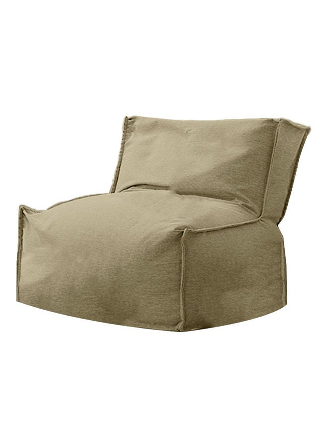 ريغال إن هاوس مقعد بين باج بحشو من الكتان بيج 80x80x80سم - Image 1