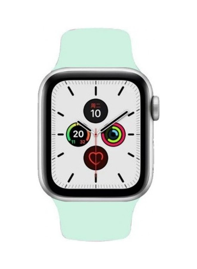 مارجون سوار بديل من السيليكون لساعات أبل مقاس 38/40 مم زمردي - Image 4