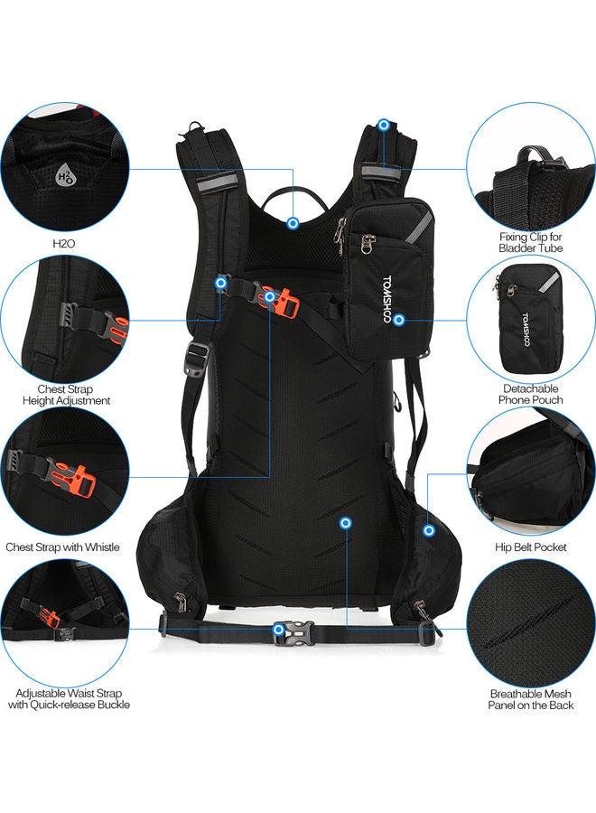 TOMSHOO 20L Water-Resistant Cycling Backpack - Image 4