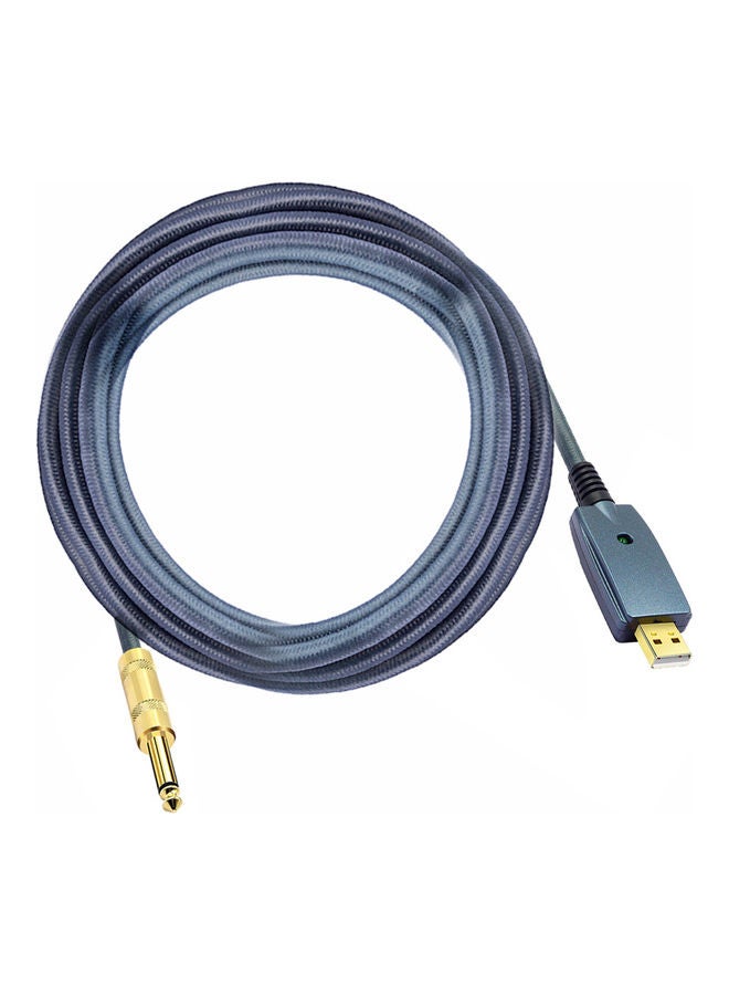 كابل محول صوت للغيتار بمنفذ USB - Image 1
