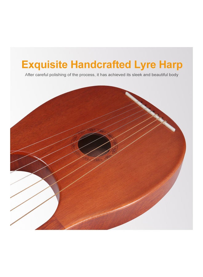 Generic 7-String Lyre Harp Set  - Image 3