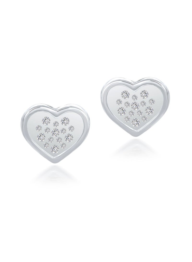 Popley 18 Karat Diamond Earrings - Image 1