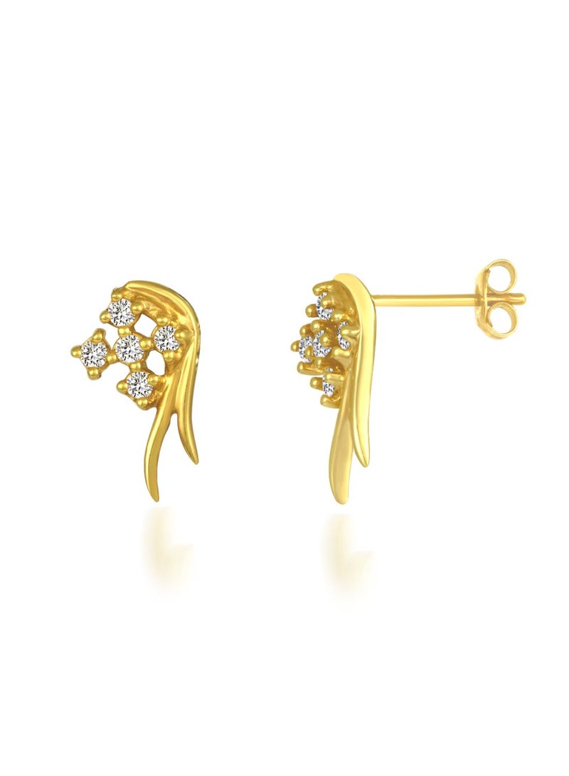 Popley 18 Karat Diamond Earrings - Image 2