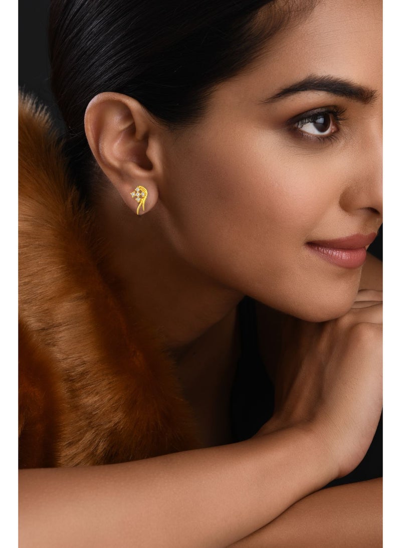 Popley 18 Karat Diamond Earrings - Image 4