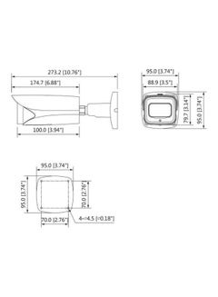 Dahua 4MP IR Vari-Focal Bullet WizMind Network Camera  - Image 2