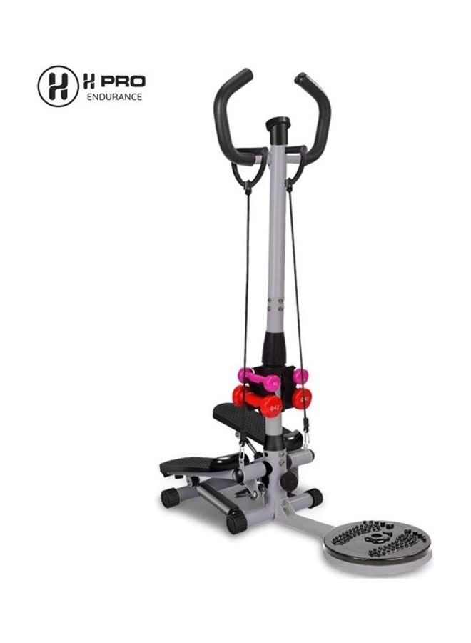 H PRO Twist Fitness Equipment Home Gym Mini Stepper 118x86.5x44cm  - Image 1
