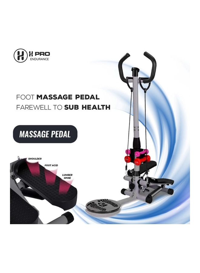 H PRO Twist Fitness Equipment Home Gym Mini Stepper 118x86.5x44cm  - Image 2