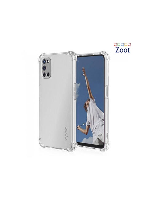 Protective Case Cover with Bumper for Oppo A92 / A52 / A72 Clear