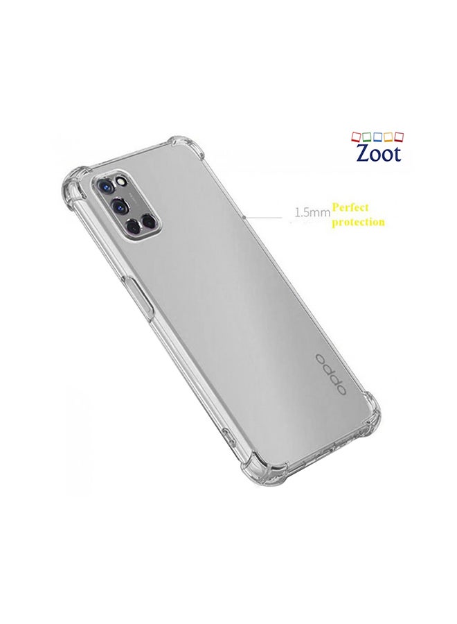 Protective Case Cover with Bumper for Oppo A92 / A52 / A72 Clear