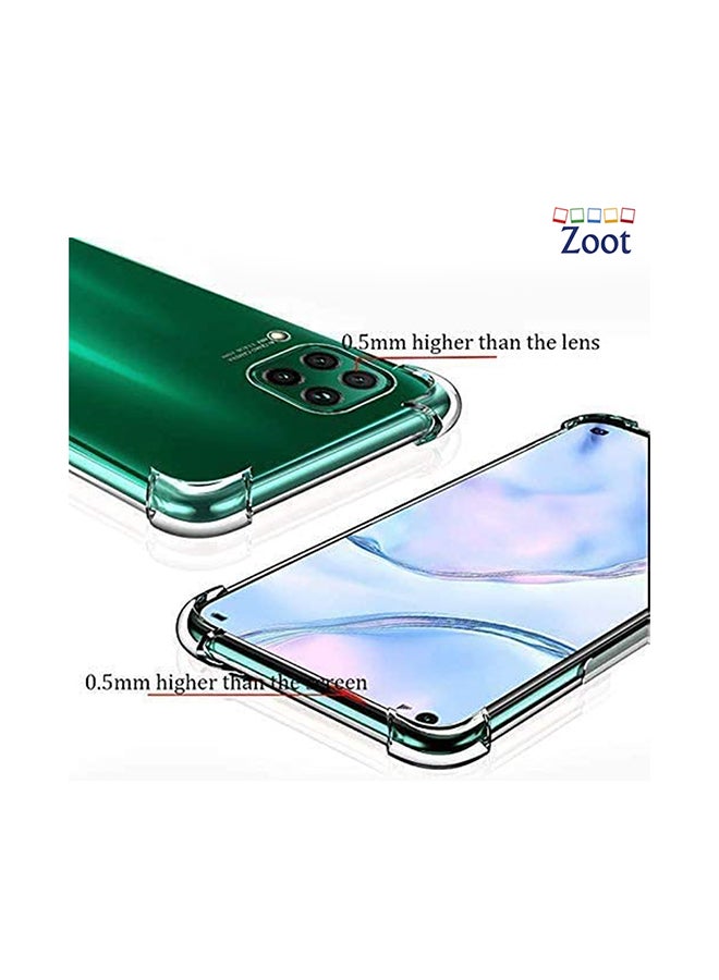 زوت غطاء حماية واقٍ مع مصد لهاتف هواوي P40 لايت وهواوي نوفا 7i وهواوي نوفا 6 SE شفاف  - Image 2