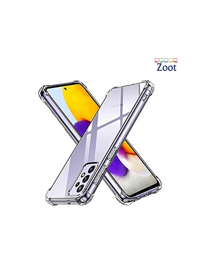 Zoot - Protective Case Cover with Bumper for Samsung Galaxy A72 / A72 5G Clear - Image 1