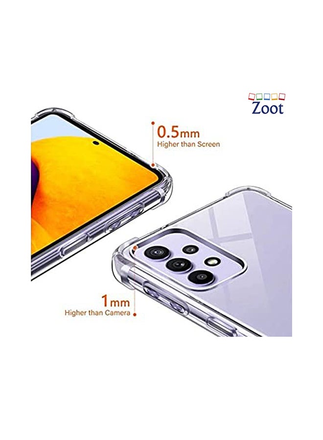 Zoot - Protective Case Cover with Bumper for Samsung Galaxy A72 / A72 5G Clear - Image 1