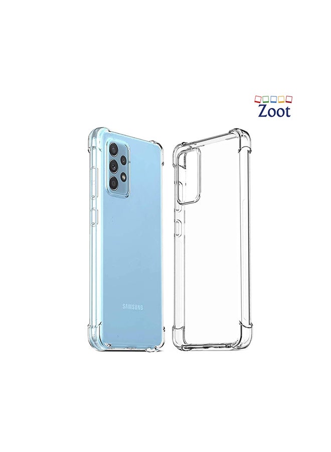 Zoot Protective Case Cover with Bumper for Samsung Galaxy A52 / A52 5G Clear - Image 1