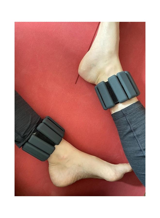 H PRO - 2 Pieces Adjustable Wearable Wrist & Ankle Weights 21x6x2cm - Image 1