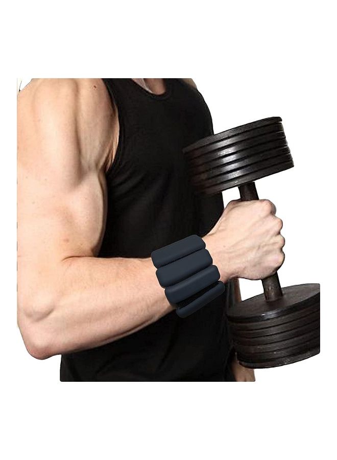 H PRO - 2 Pieces Adjustable Wearable Wrist & Ankle Weights 21x6x2cm - Image 1