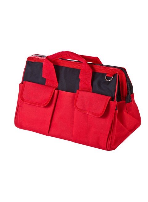 Impregnated Fabric Tool Workbag Red