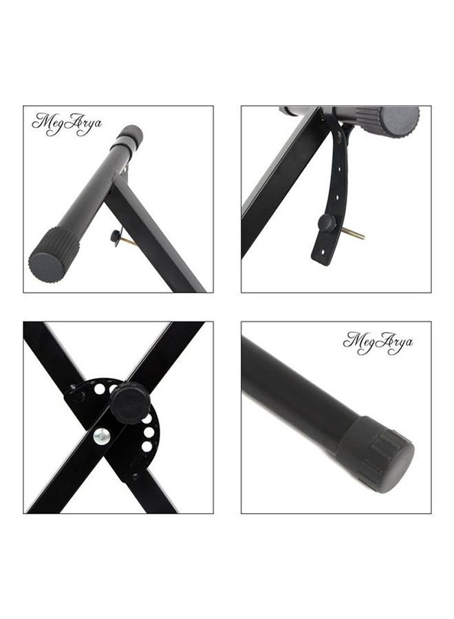 Megarya Single X Keyboard Stand With Bench - Image 5