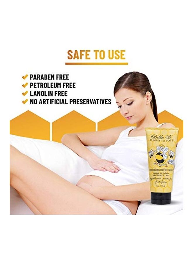 Bella B Pregnancy Leg And Foot Cream Yellow - Image 2