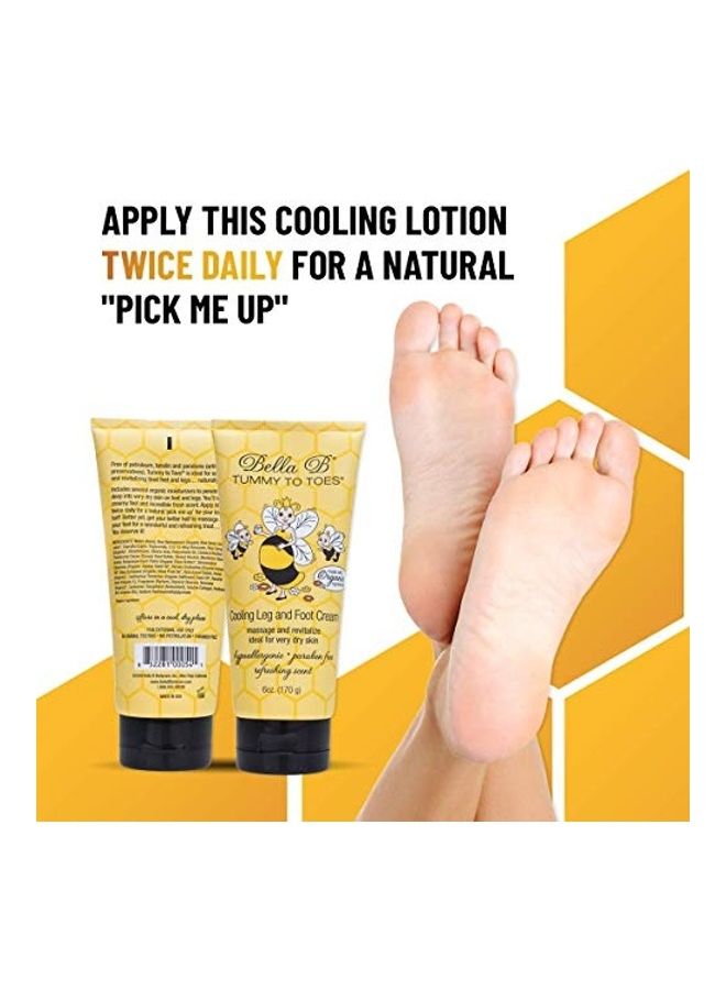 Bella B Pregnancy Leg And Foot Cream Yellow - Image 4