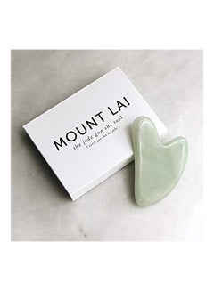 Mount Lai The Jade Gua Sha Facial Lifting Tool Green  - Image 2
