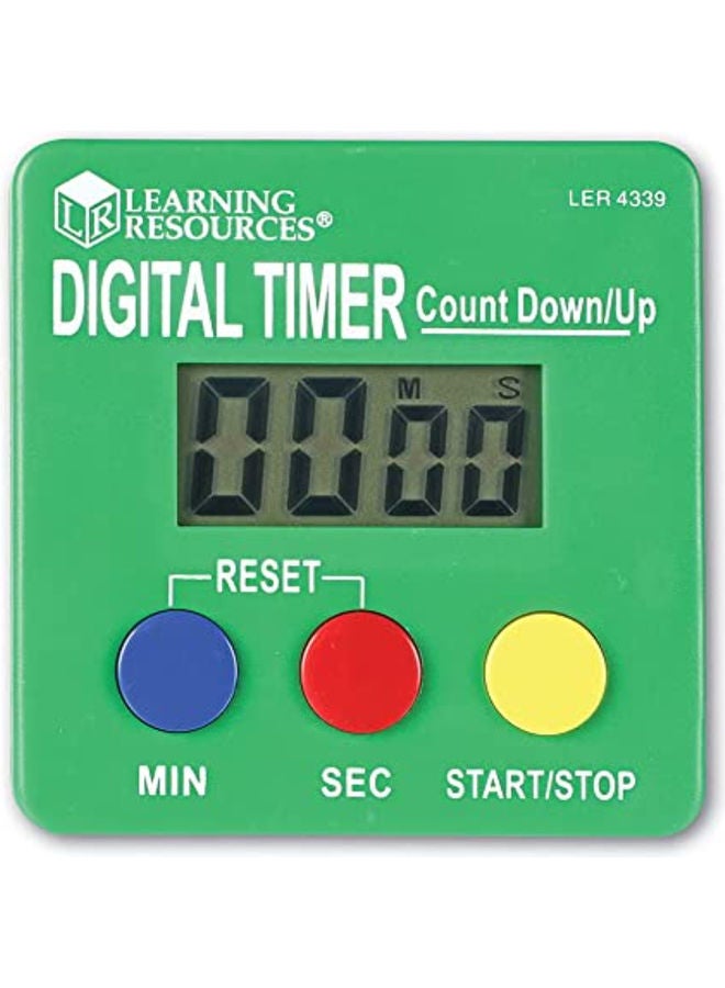 ليرننج ريسورسز - Countdown Digital Timer with Battery - Image 1