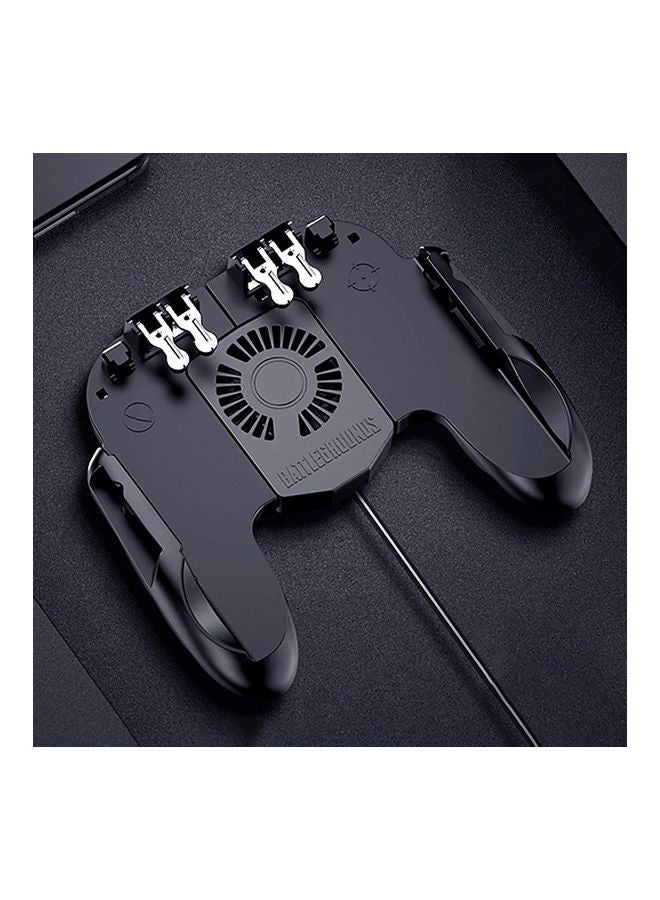 ماركة غير محددة H9 Gamepad Charging Version Six-finger Controller with Bracket Cooling Fan - Wireless  - Image 5