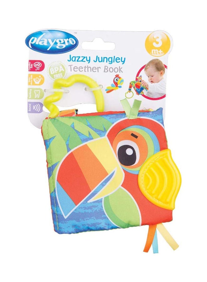 Jazzy Jungle Teether Book - v1629357630/N50251206A_1