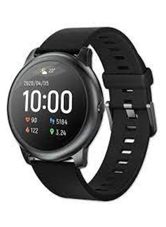 Xiaomi - Haylou Solar 2AMQ6-LS05 Smart Watch Rubber Band For Android & iOS Black - Image 1