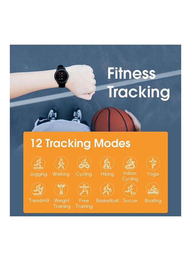 Xiaomi - Haylou Solar 2AMQ6-LS05 Smart Watch Rubber Band For Android & iOS Black - Image 1