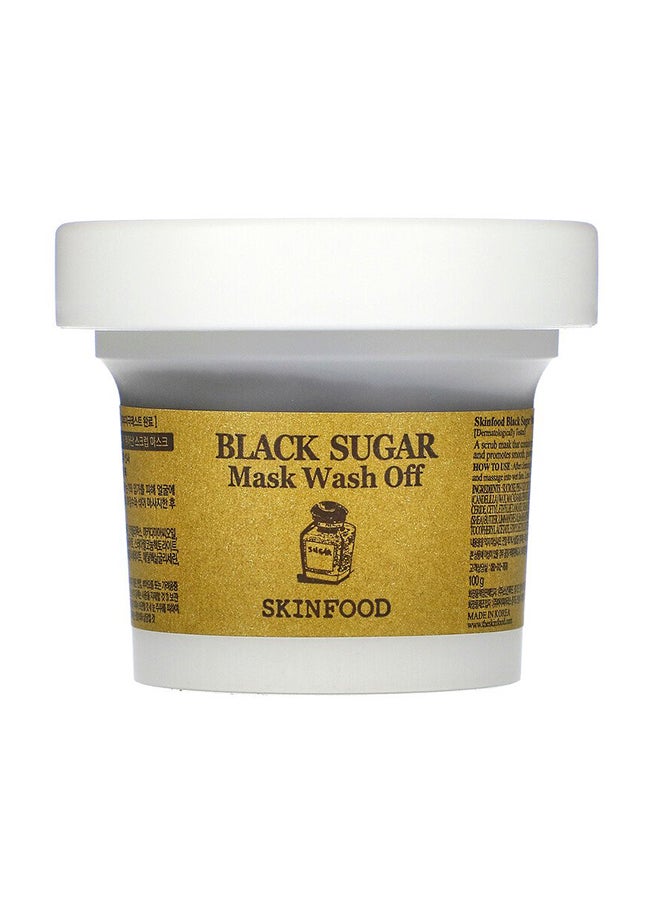 Skinfood Black Sugar Wash-Off Mask 100grams  - Image 1