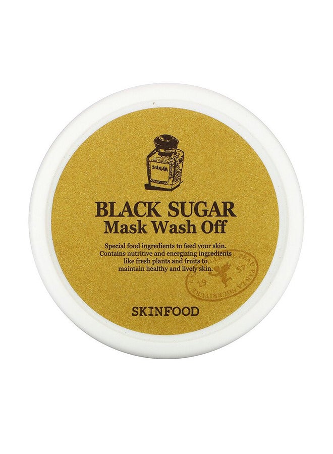 Skinfood Black Sugar Wash-Off Mask 100grams  - Image 3