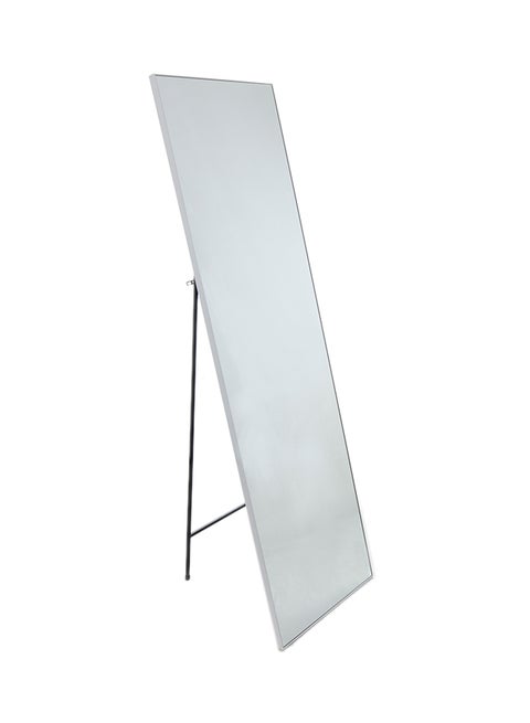 Elegant Full Length Standing Mirror Silver 40x150cm