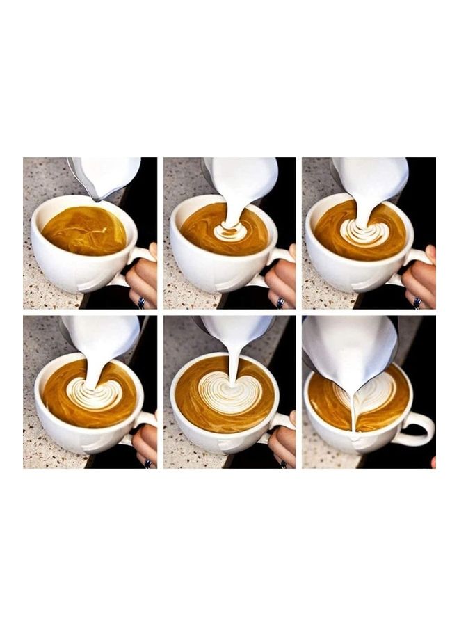 MIBRU Milk Frothing Pitcher Silver - Image 4