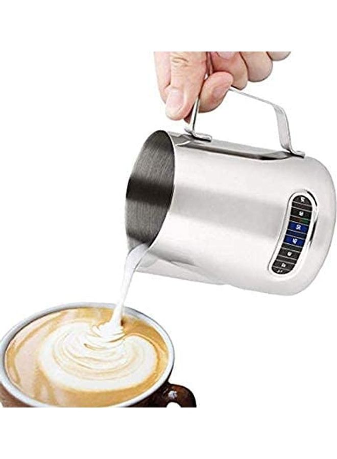 Milk Frothing Pitcher Silver