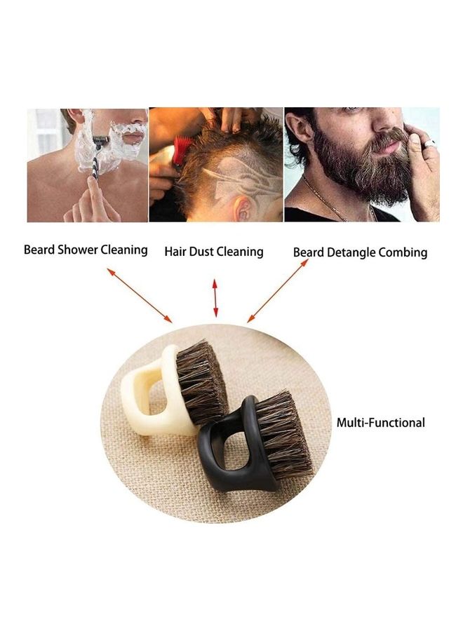 فرشاة لشعر اللحية للرجال أسود/بني 30جرام - Image 2