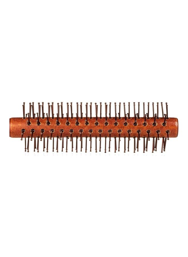 Wooden Round Hair Brush Brown 30grams - Image 3