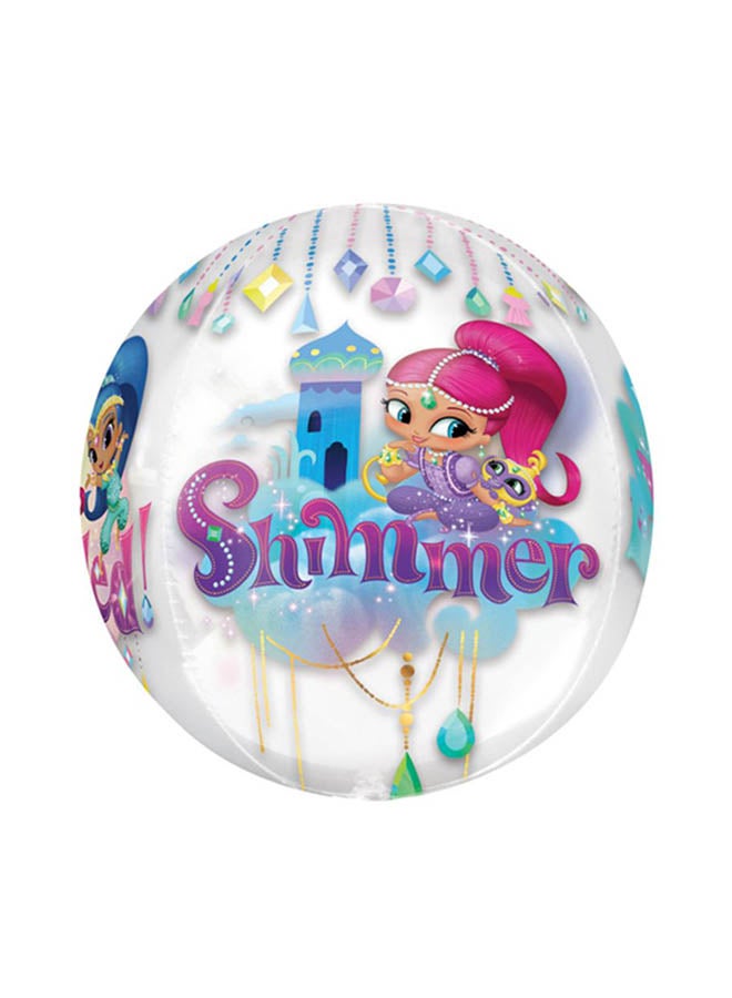 Anagram Shimmer And Shine Balloon 15inch Birthday Decorations Party Supplies 15inch - Image 1