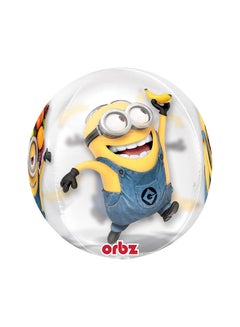 Anagram Despicable Me Orbz Foil Balloon 15x16inch Birthday Decorations Party Supplies 15x16inch  - Image 3