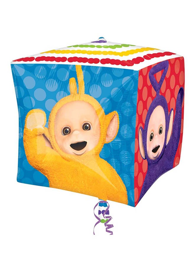 Anagram G40 Teletubbies Ultra Cubez Foil Balloon 15inch Birthday Decorations Party Supplies 15inch  - Image 1