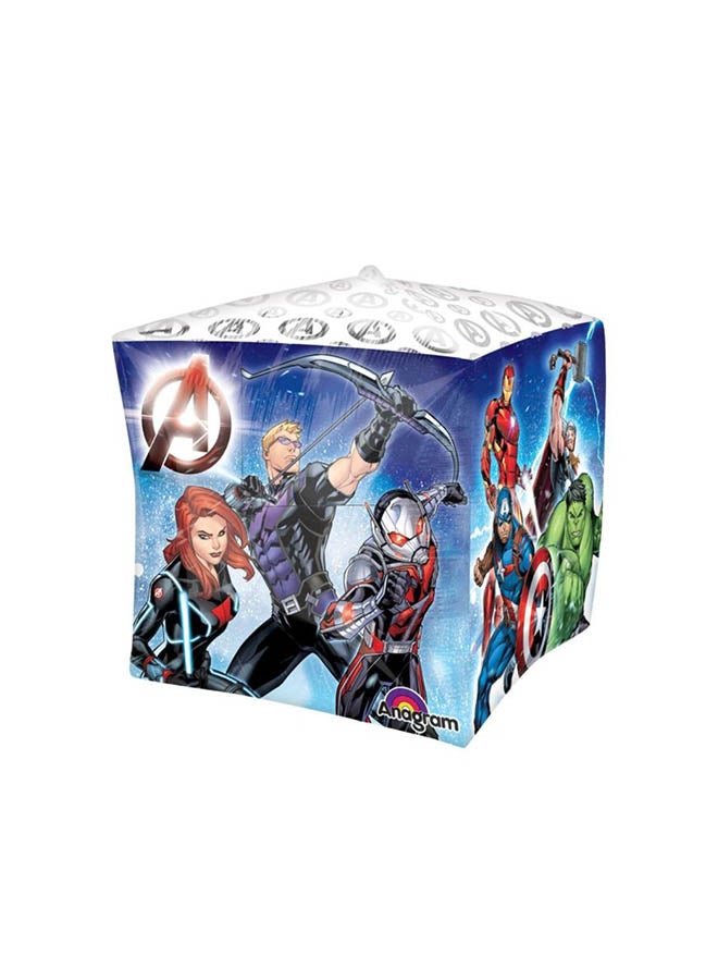 أناجرام Avengers Cubez Foil Balloon Birthday Decorations Party Supplies - Image 1