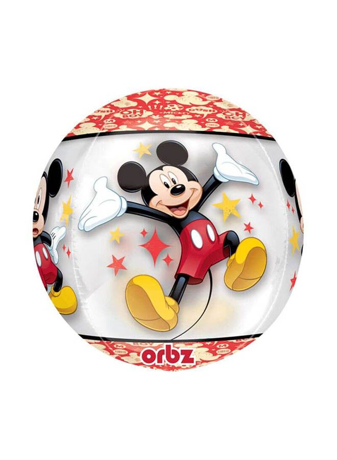 Anagram Orbz Mickey Mouse Printed Balloon Assorted Birthday Decorations Party Supplies - Image 1