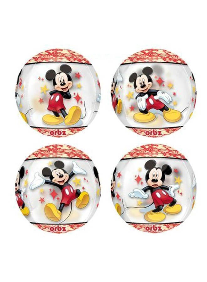 أناجرام بالون على شكل ميكي ماوس ب4 جوانب - Image 1