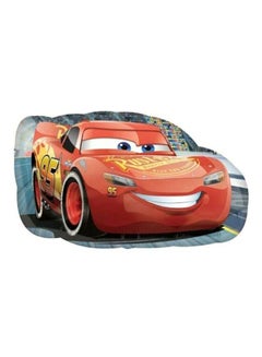 Anagram Cars Lightning Mcqueen Super Shaped  Foil Party Balloon 30inch Birthday Decorations Party Supplies 30inch  - Image 1