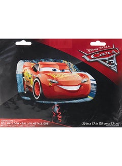 Anagram Cars Lightning Mcqueen Super Shaped  Foil Party Balloon 30inch Birthday Decorations Party Supplies 30inch  - Image 2