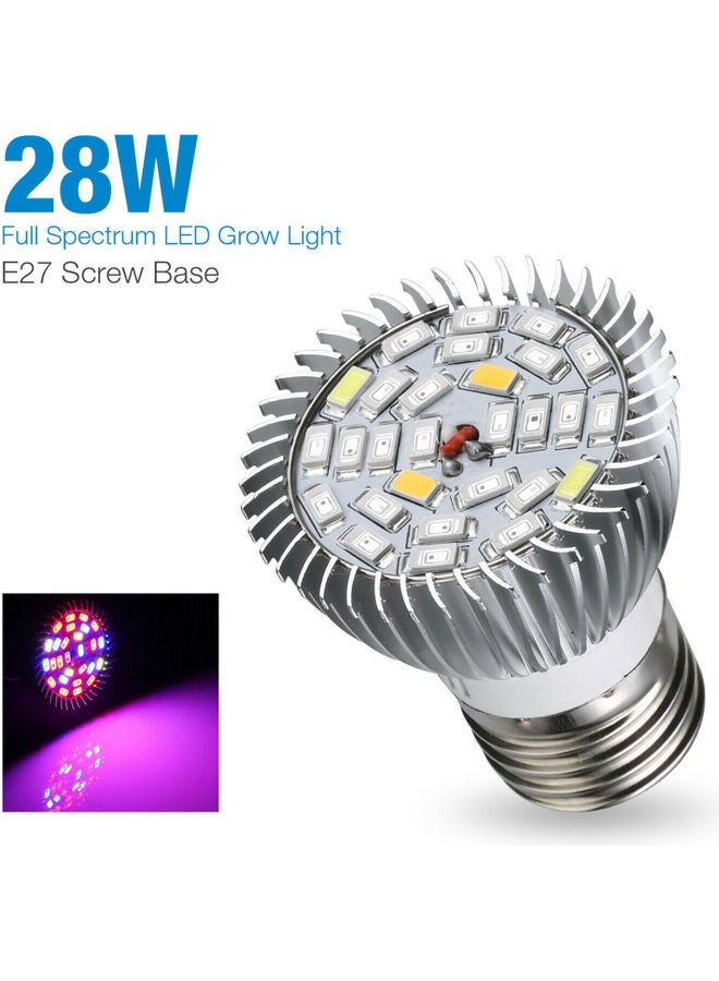 Generic - Full Spectrum E27 LED Grow Light Multicolour - Image 1