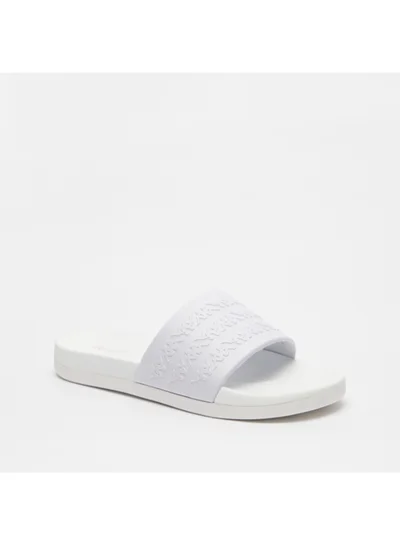 Kappa Women's Textured Lace-Up Running Shoes White