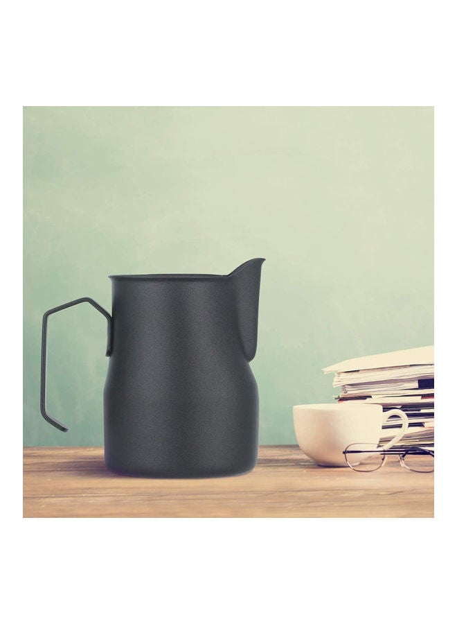 MIBRU Coffee Milk Frothing Pitcher Black - Image 4